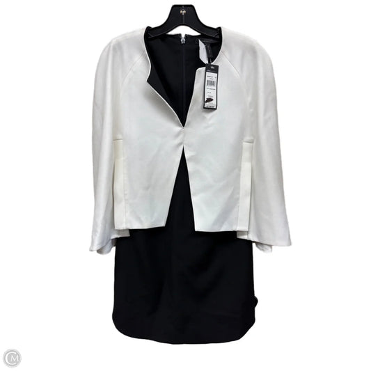 Dress Casual Short By Bcbgmaxazria In Black & White, Size: 4
