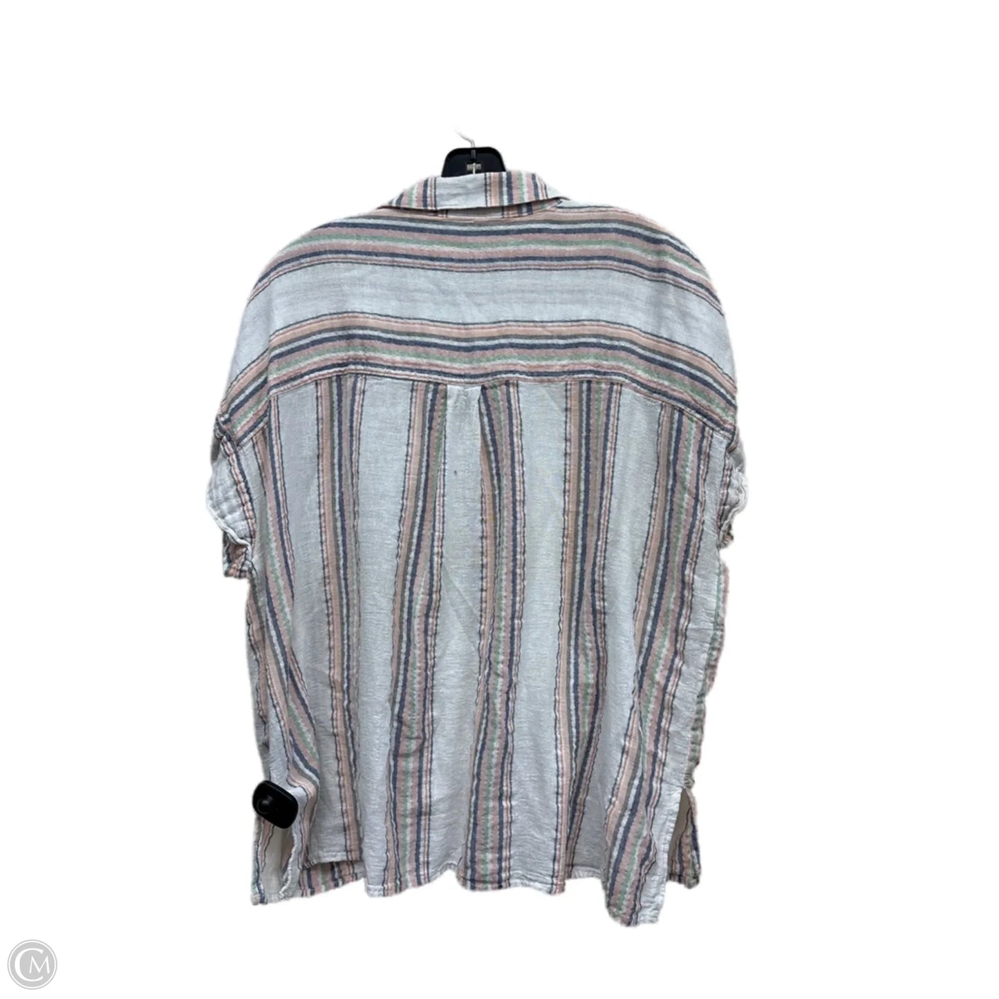 Top Short Sleeve By Sanctuary In Striped Pattern, Size: Xxl