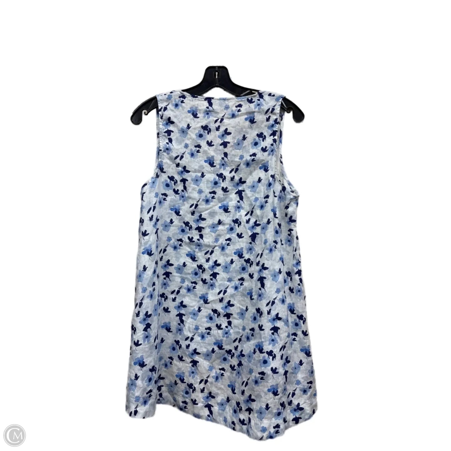 Top Sleeveless By Saks Fifth Avenue In Floral Print, Size: L