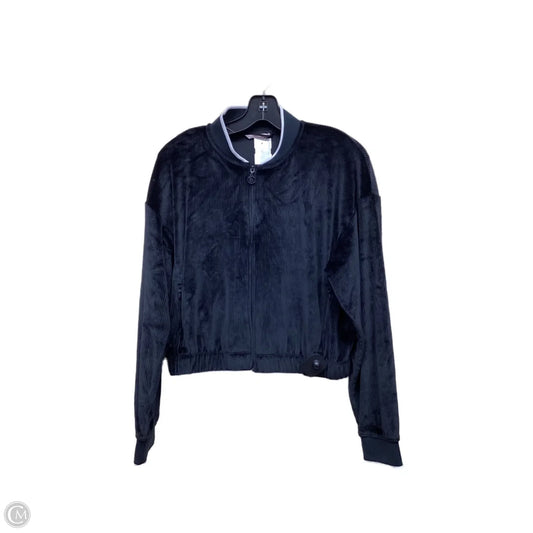 Jacket Fleece By Victorias Secret In Black, Size: M