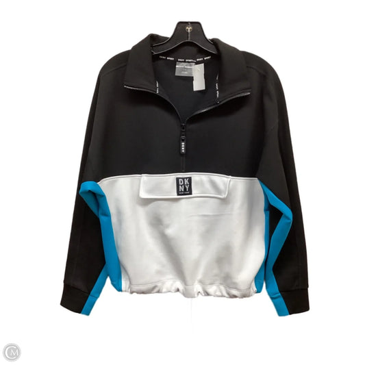 Athletic Jacket By Dkny In Multi-colored, Size: S