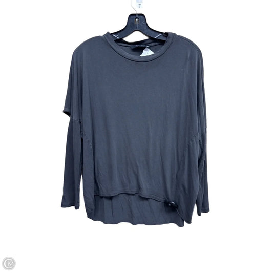 Top Long Sleeve Designer By All Saints In Grey, Size: M