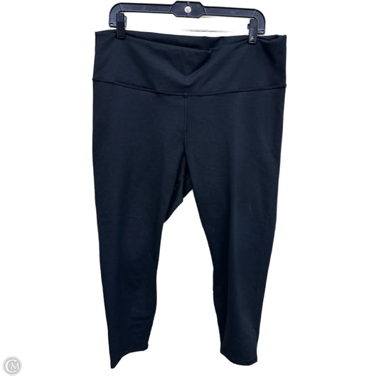 Athletic Leggings By Fabletics In Black, Size: 2x