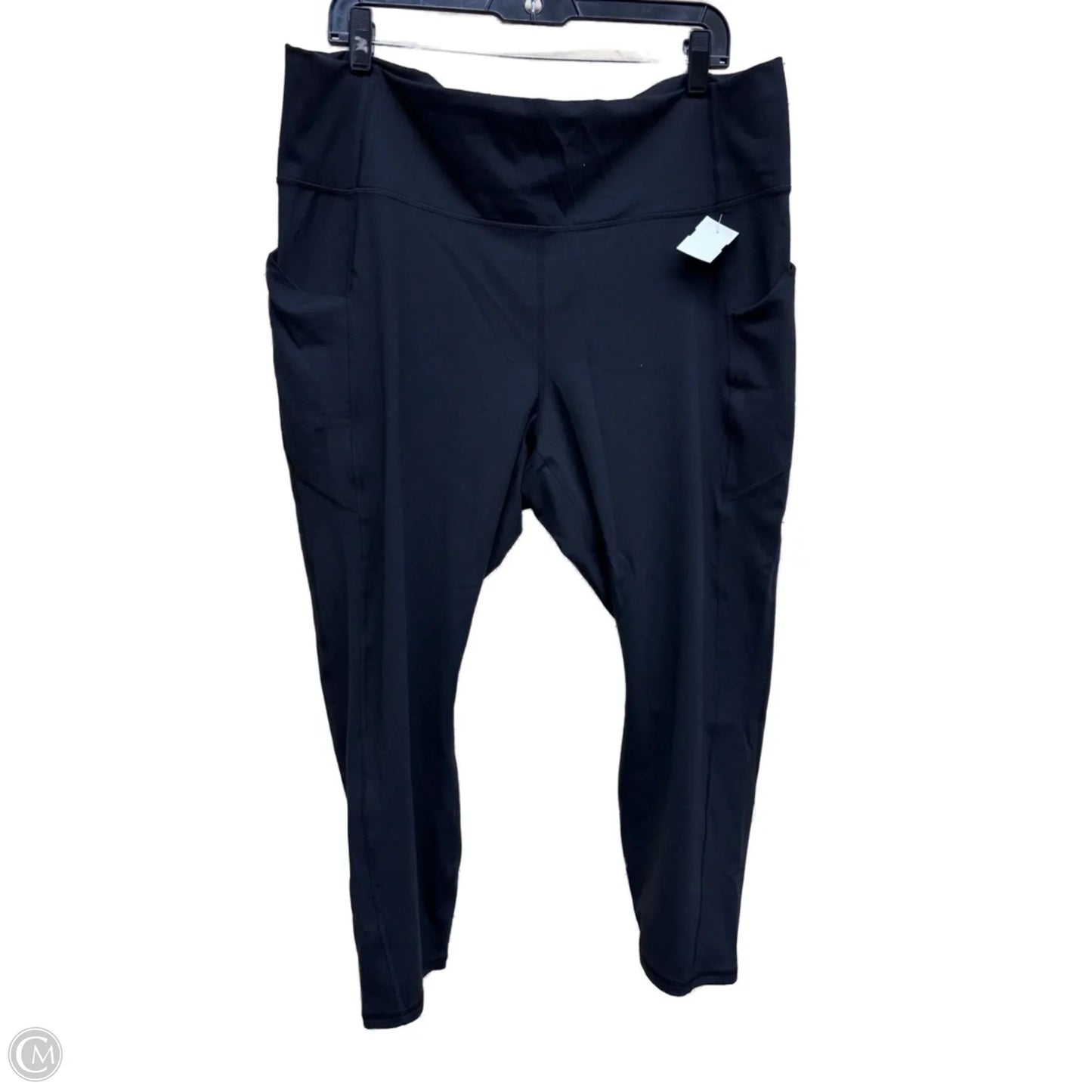 Athletic Leggings By Fabletics In Black, Size: 3x