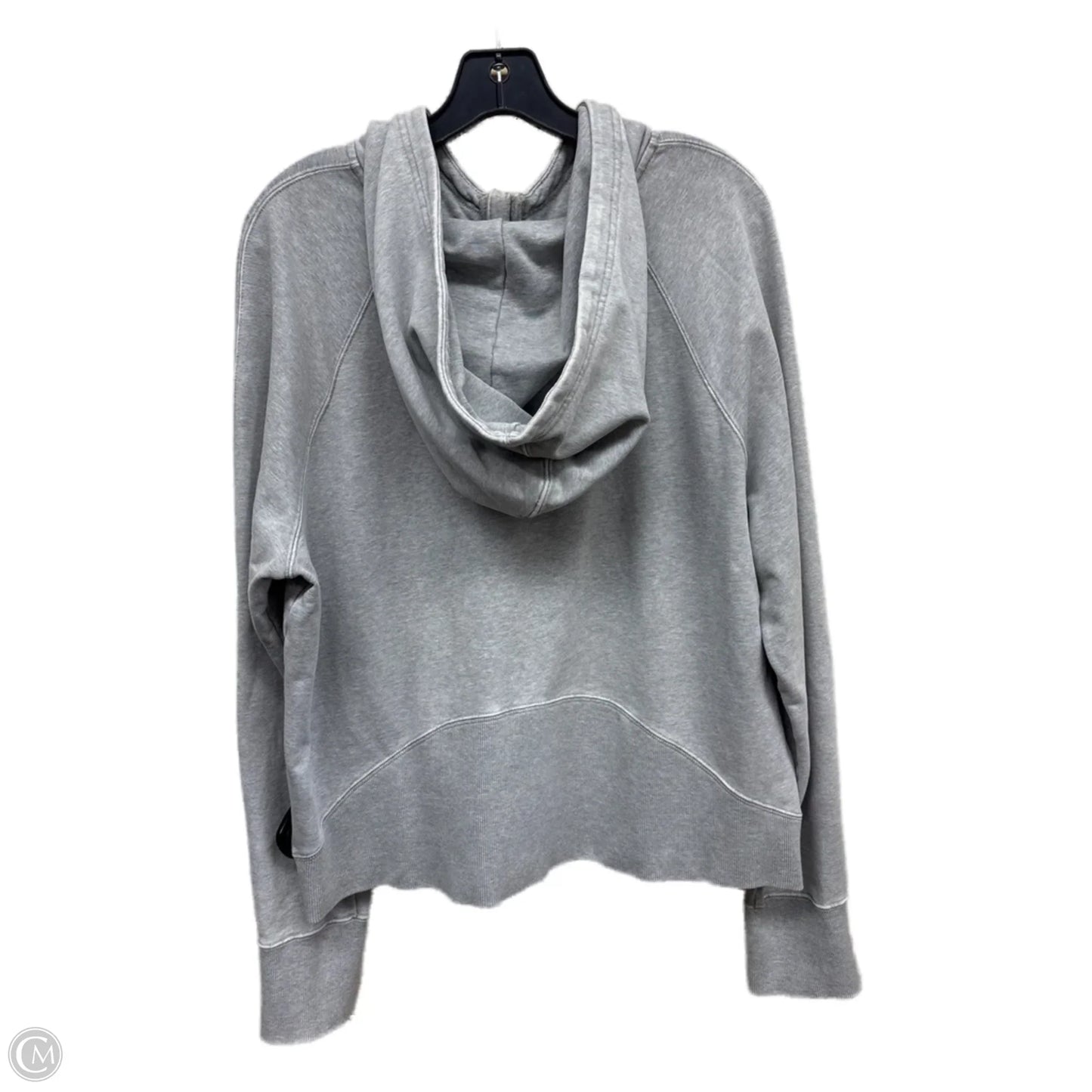 Athletic Sweatshirt Hoodie By Joy Lab In Grey, Size: L