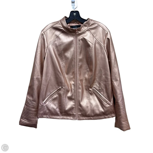 Jacket Other By Torrid In Rose Gold, Size: 2