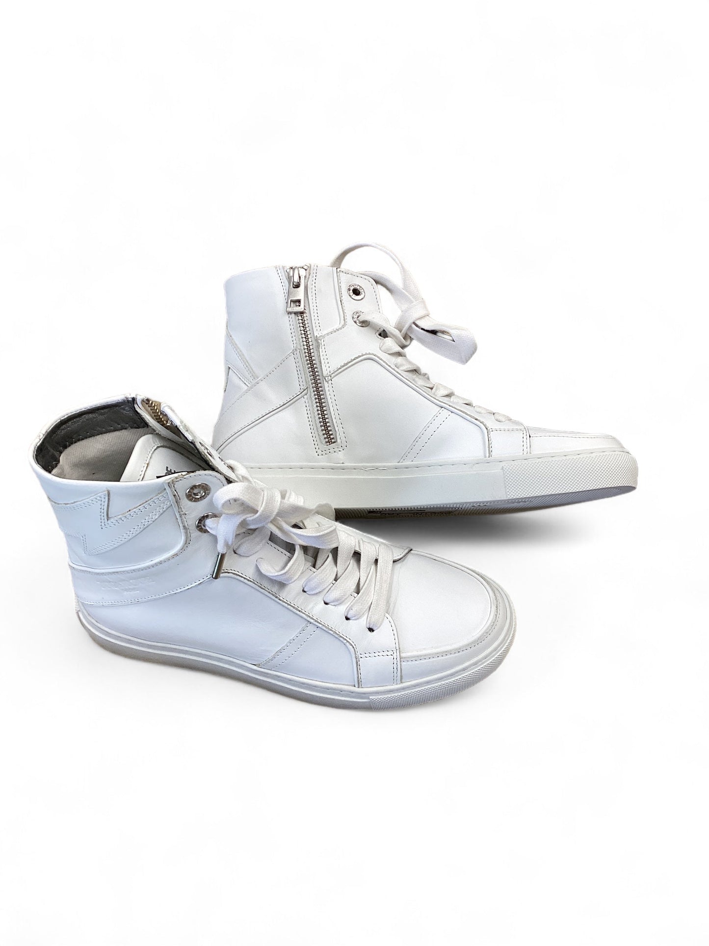 White Shoes Sneakers Zadig And Voltaire