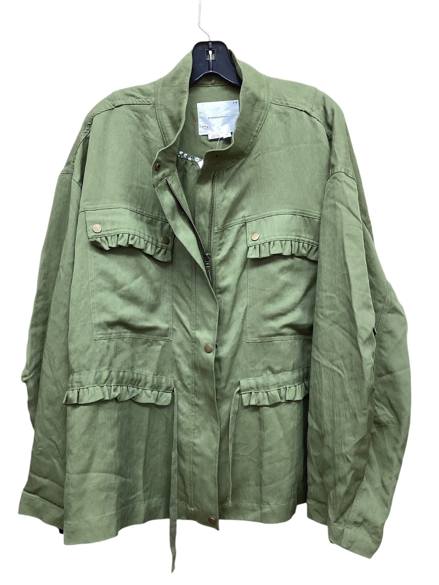 Jacket Other By Anthropologie In Green, Size: 2x