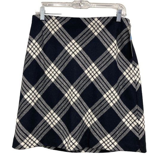 Skirt Mini & Short By Talbots In Plaid Pattern, Size:8P