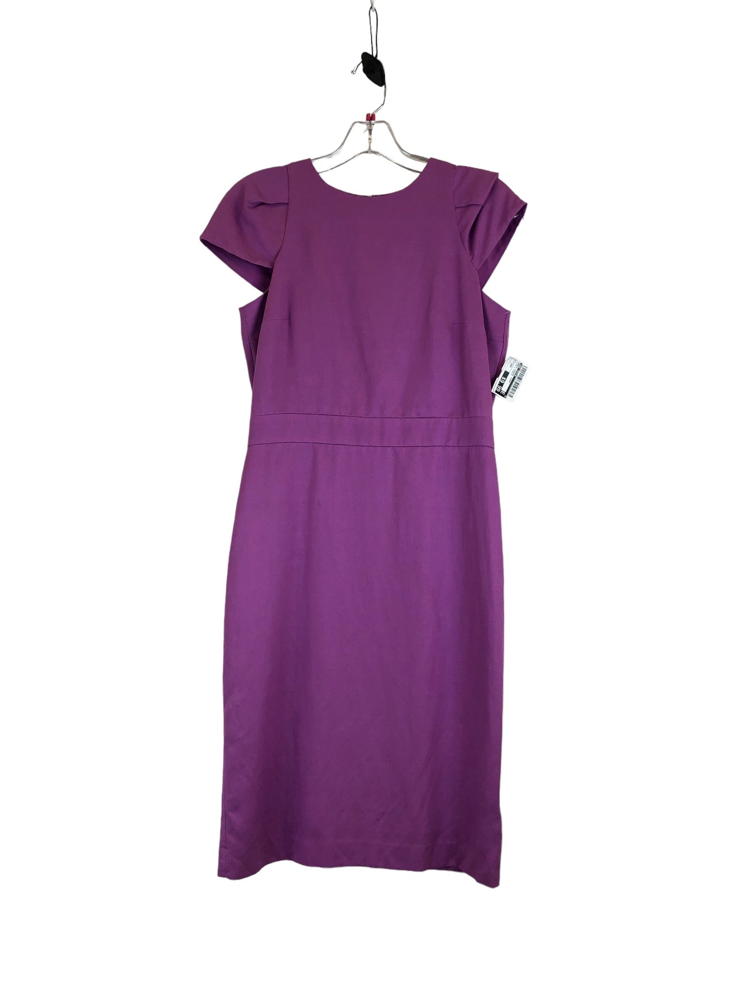 Pink & Purple Dress Casual Short Ann Taylor, Size Xxs