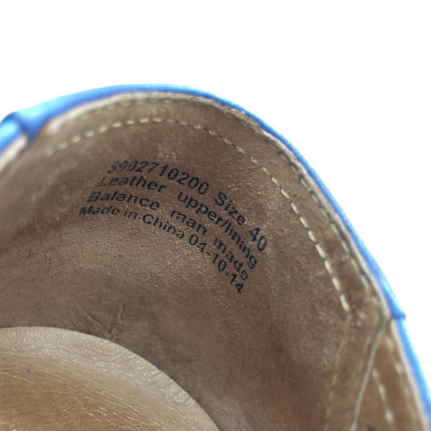 Blue Shoes Flats Dansko, Size 10 | 40