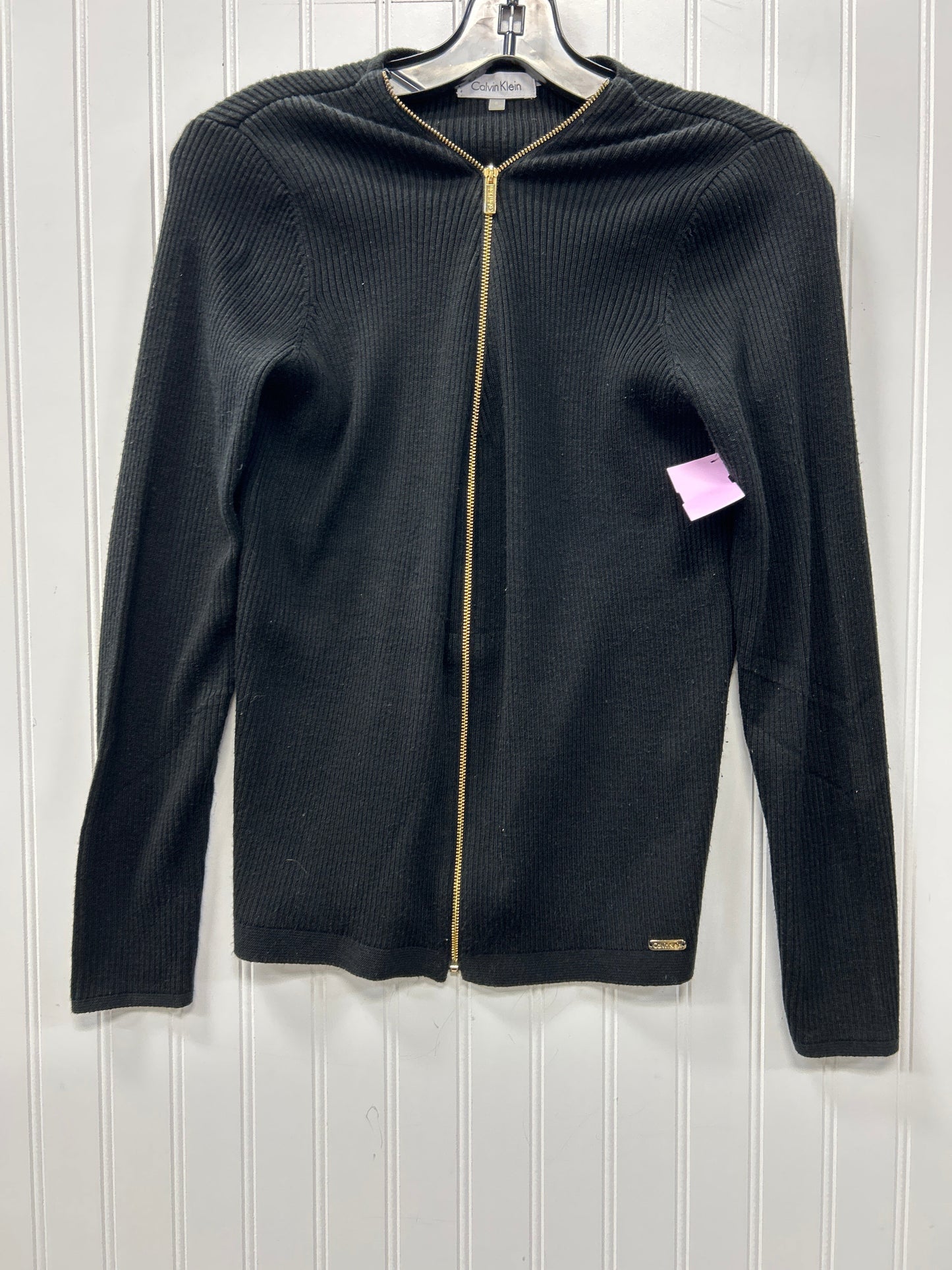 Top Ls By Calvin Klein In Black, Size:S