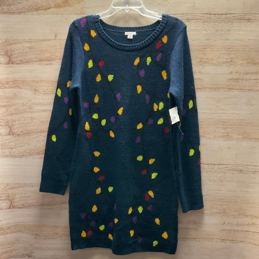 Dress Sweater By Xhilaration In Multi-colored, Size: L