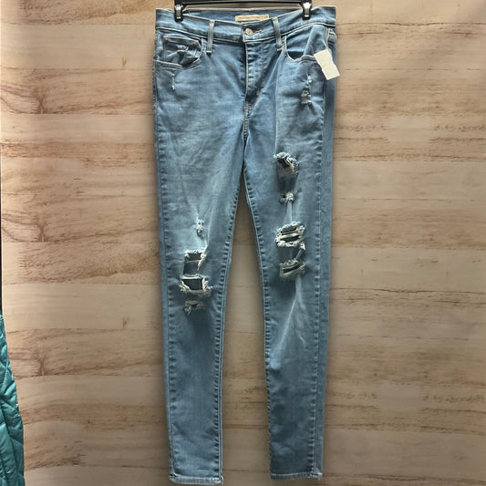 Jeans Skinny By Levis In Blue, Size: 6