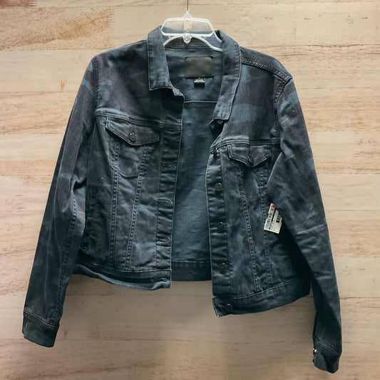 Jacket Denim By Sanctuary In Camouflage Print, Size: L