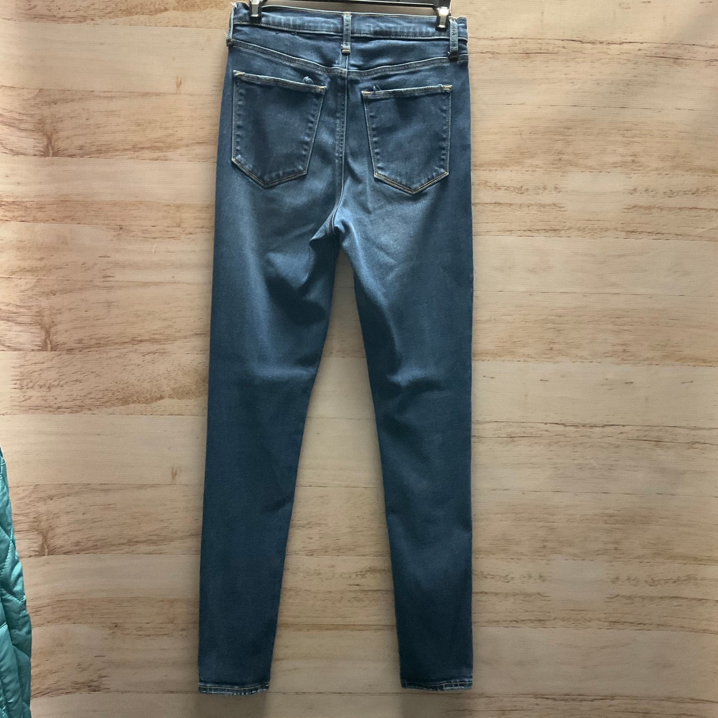 Jeans Skinny By Gap In Blue Denim, Size: 4