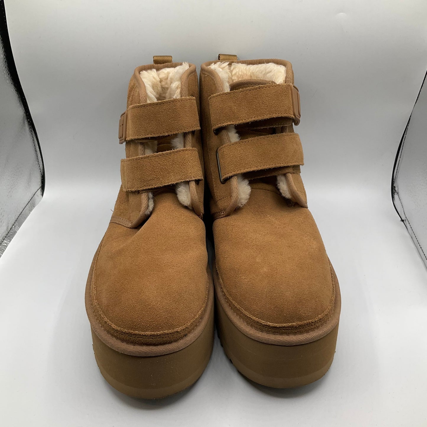 Boots Designer By Ugg In Brown, Size: 11