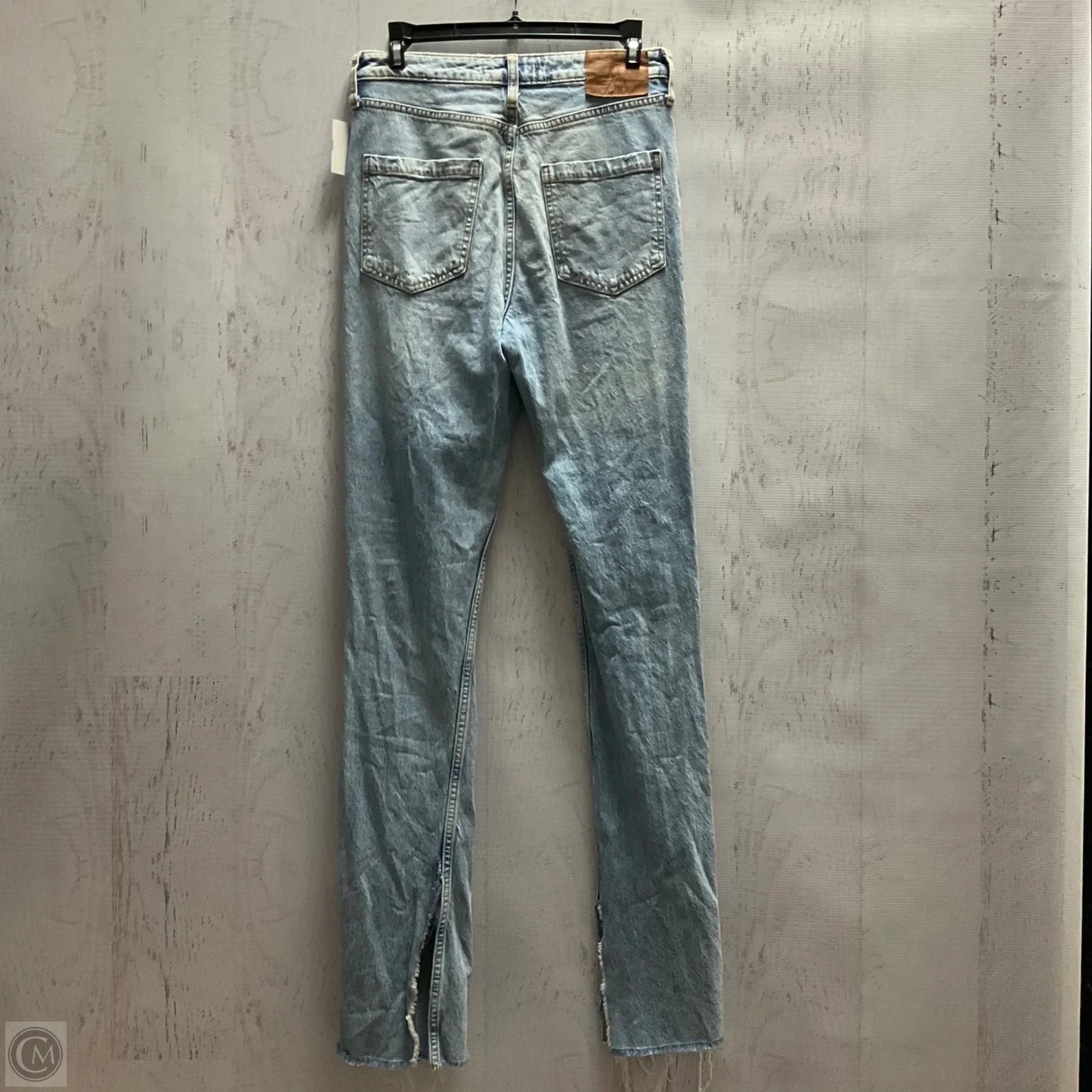 Jeans Skinny By Zara In Blue Denim, Size: 4l