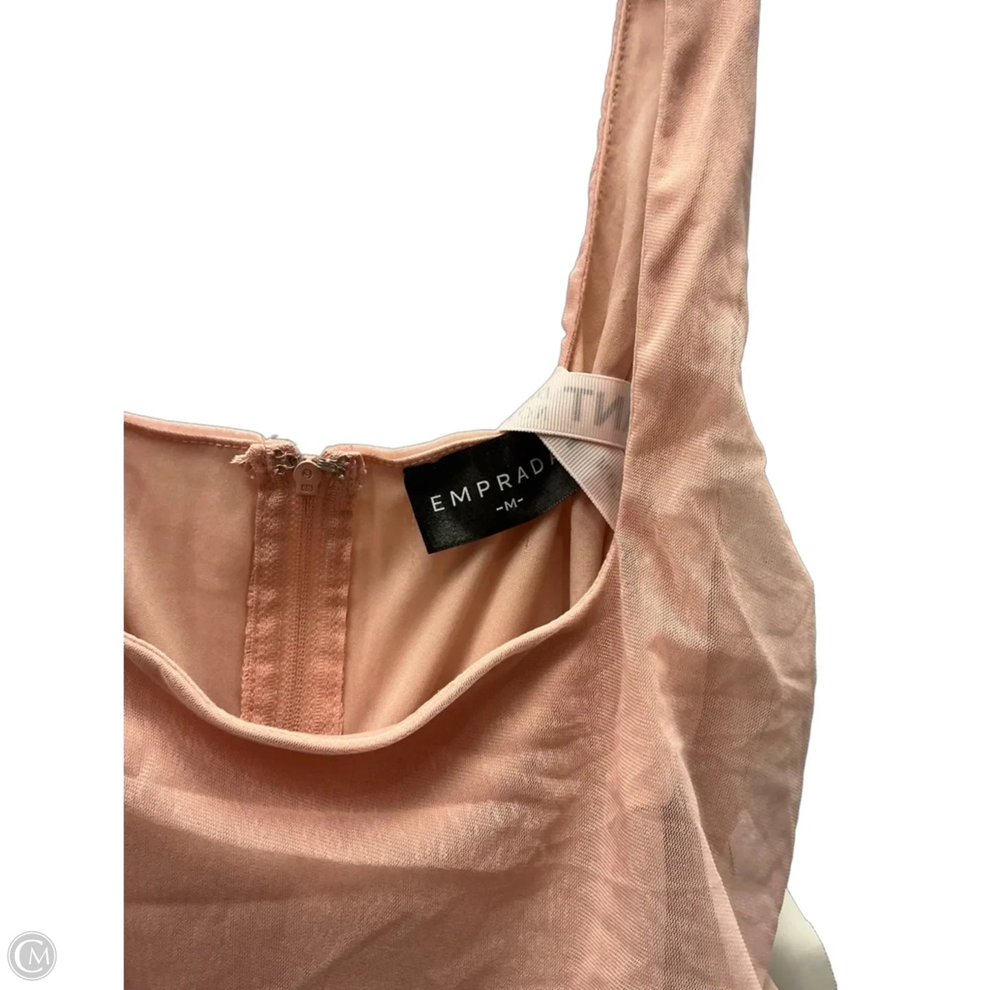 Dress Casual Maxi By Clothes Mentor In Peach, Size: M