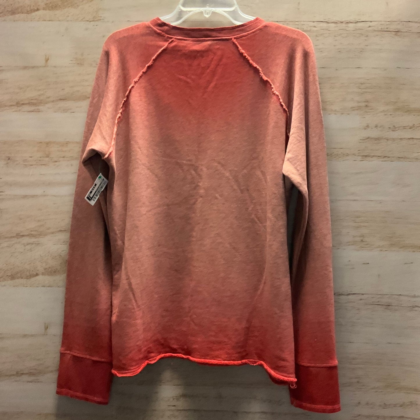 Top Long Sleeve By Harley Davidson In Orange, Size: Xl