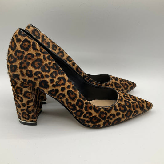 Shoes Heels Block By White House Black Market In Animal Print, Size: 7