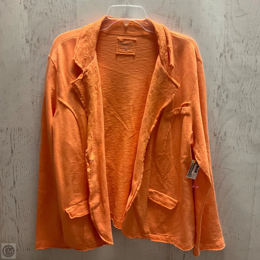 Blazer By Relativity In Orange, Size: 2x