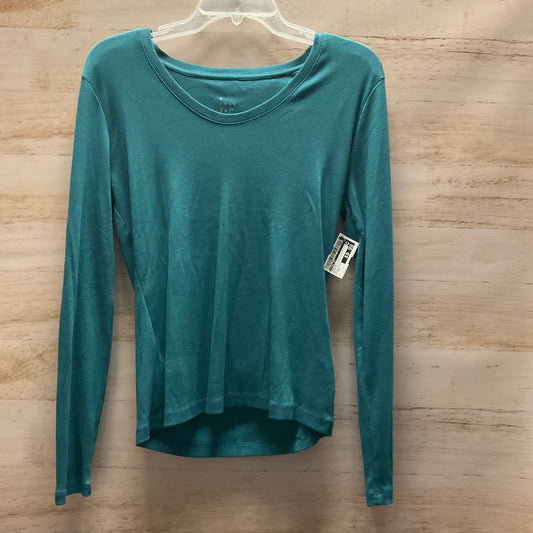 Top Long Sleeve By A New Day In Blue, Size: M