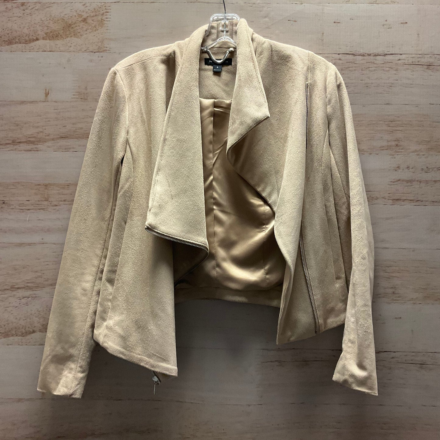 Jacket Other By Halston In Tan, Size: 0