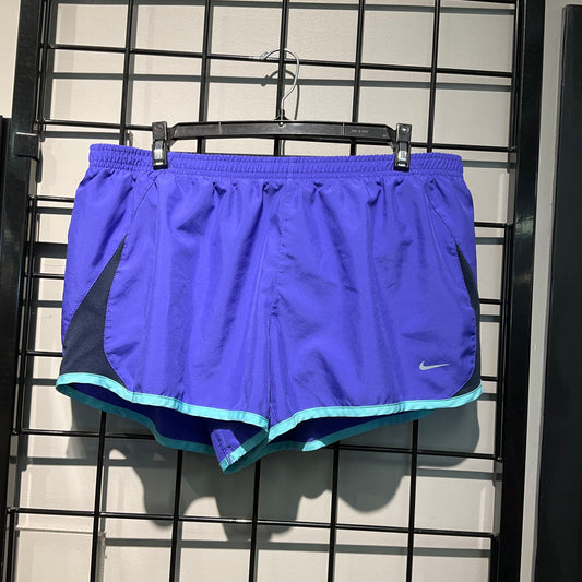 Athletic Shorts By Nike In Purple, Size: Xl