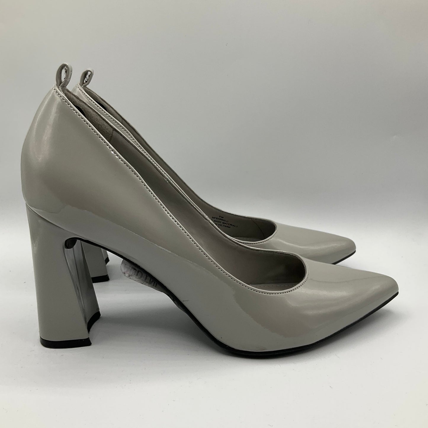 Shoes Heels Block By Marc Fisher In Grey, Size: 9