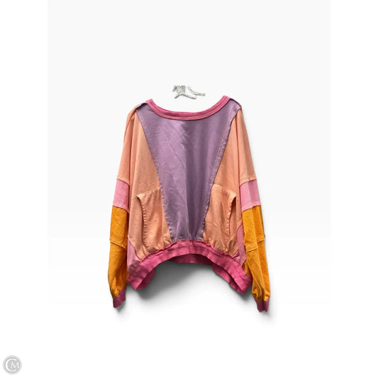 Sweatshirt Crewneck By Bibi In Multi-colored, Size: Xl