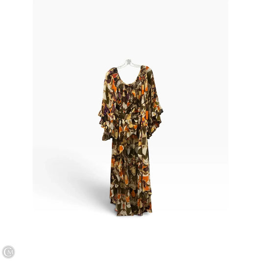 Top Long Sleeve By Ashley Stewart In Multi-colored, Size: 16
