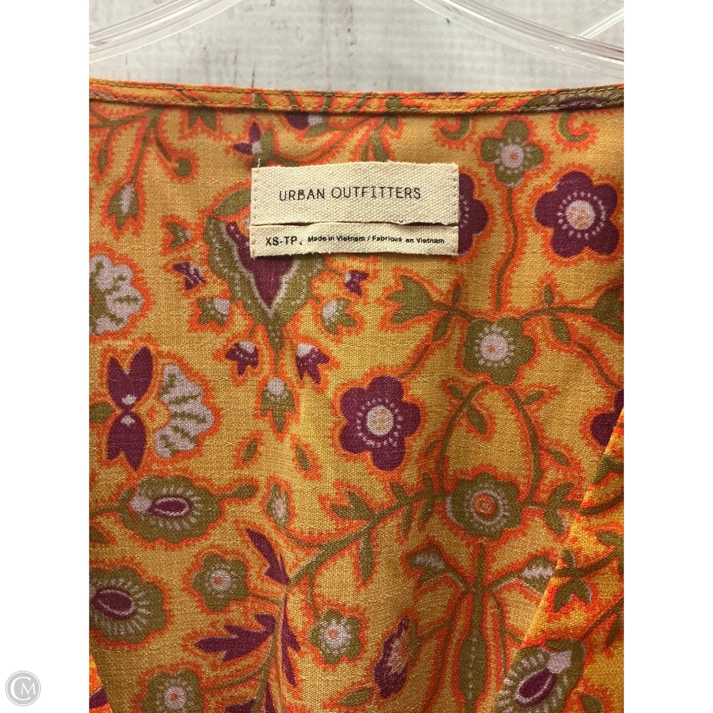 Dress Casual Midi By Urban Outfitters In Floral Print, Size: Xsp