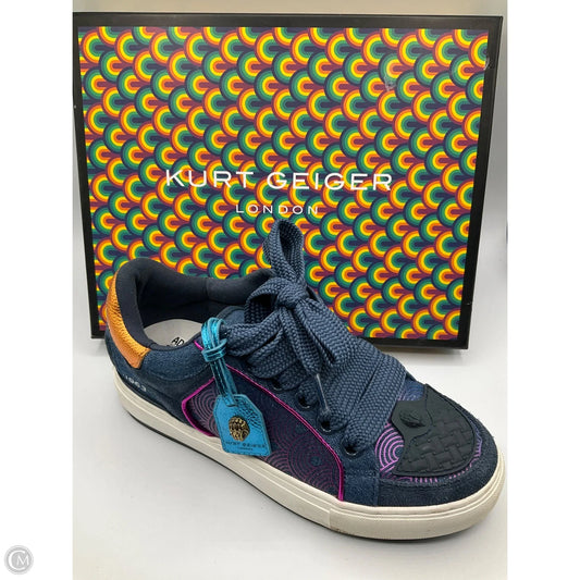 Shoes Designer By Kurt Geiger In Navy, Size: 8.5