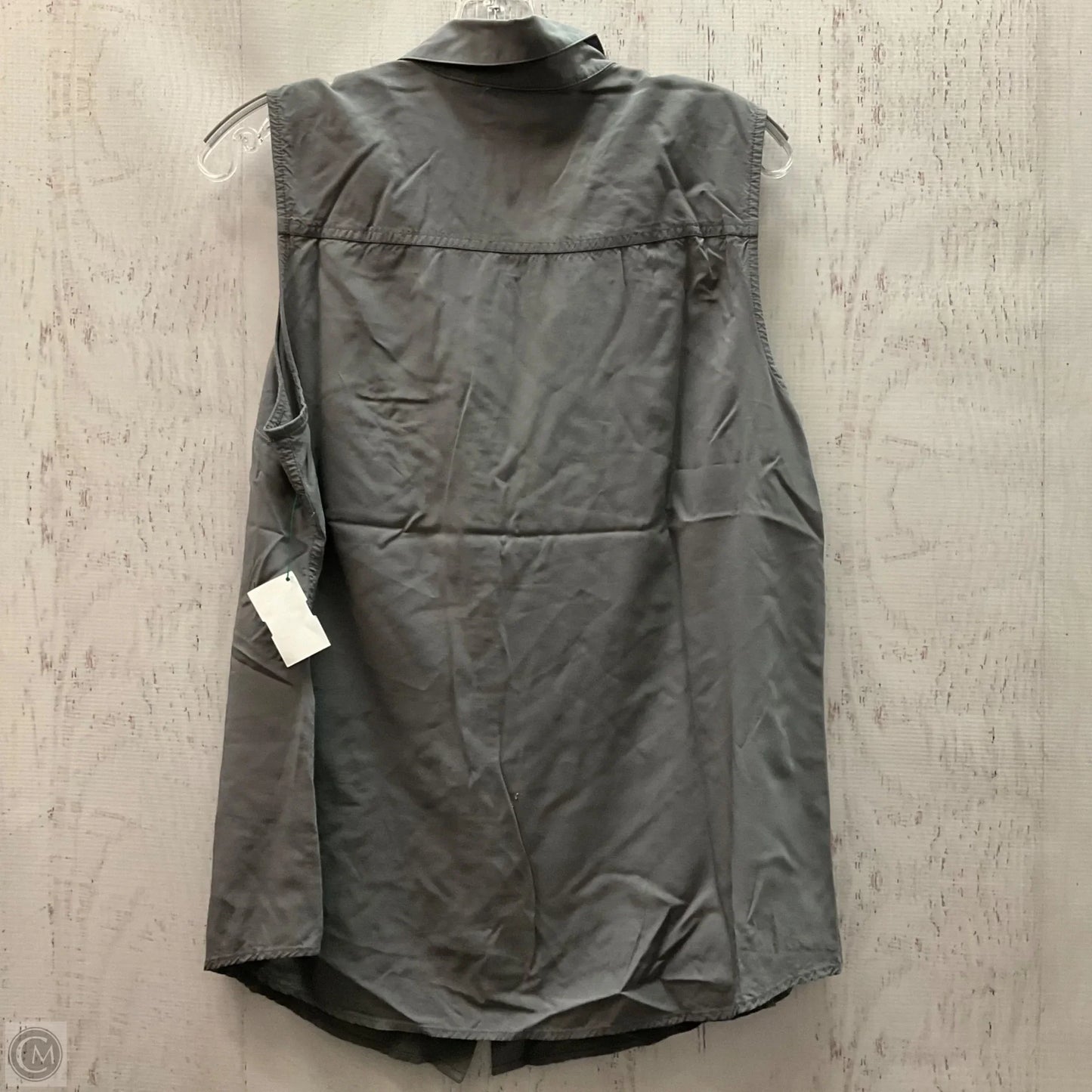 Top Sleeveless By Harley Davidson In Grey, Size: L