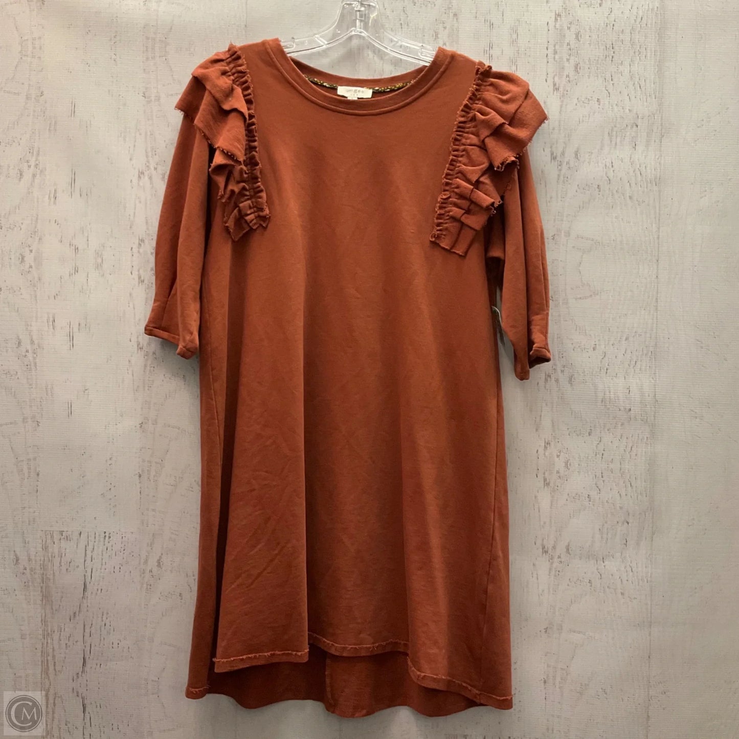 Dress Casual Short By Umgee In Brown, Size: S
