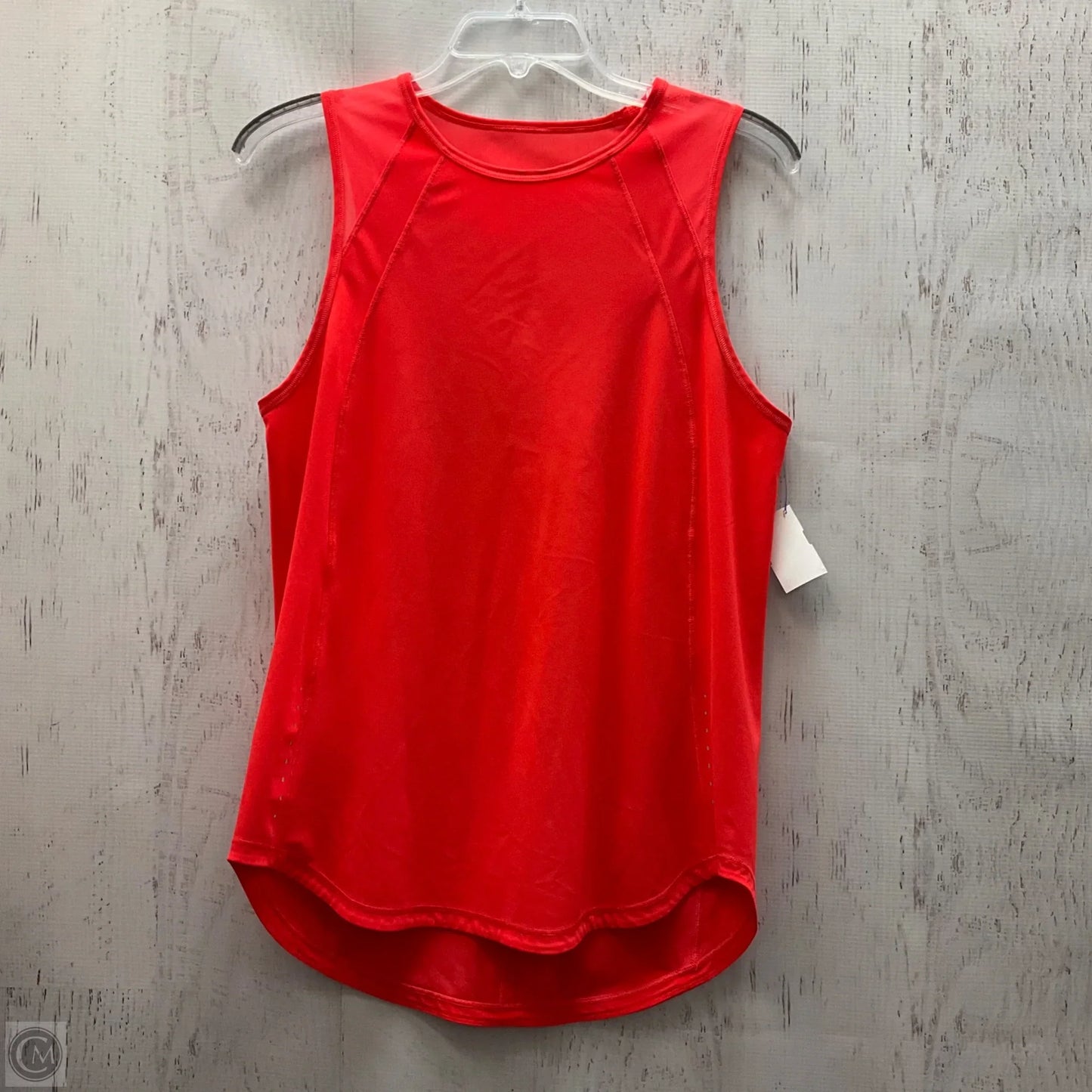 Athletic Tank Top By Lululemon In Orange, Size: 6