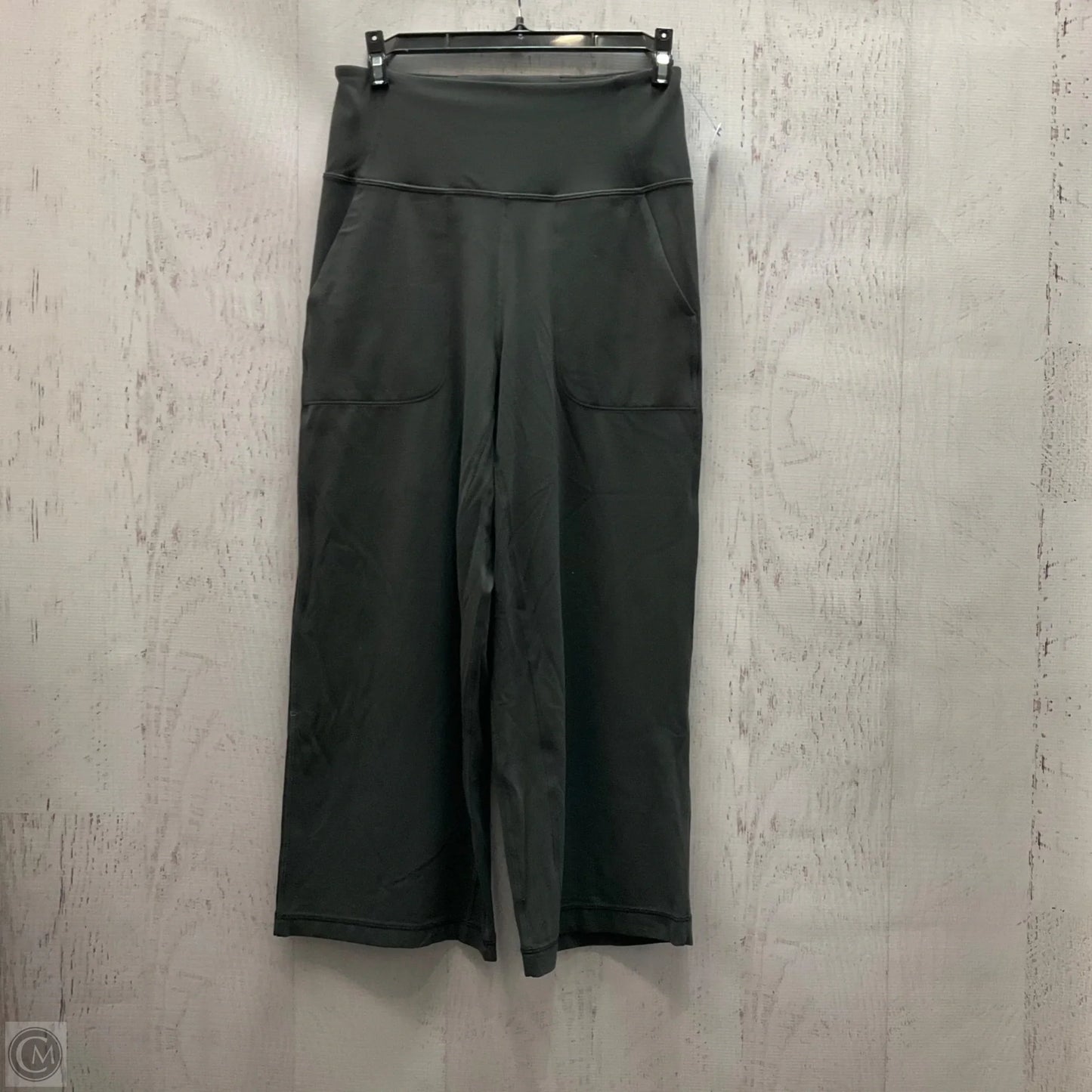 Athletic Capris By Lululemon In Grey, Size: 6