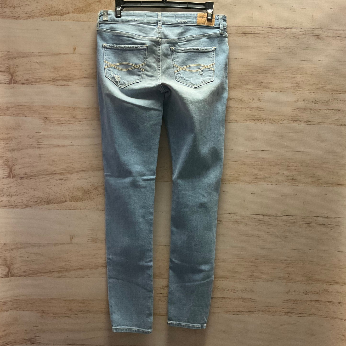 Jeans Skinny By Abercrombie And Fitch In Blue, Size: 4