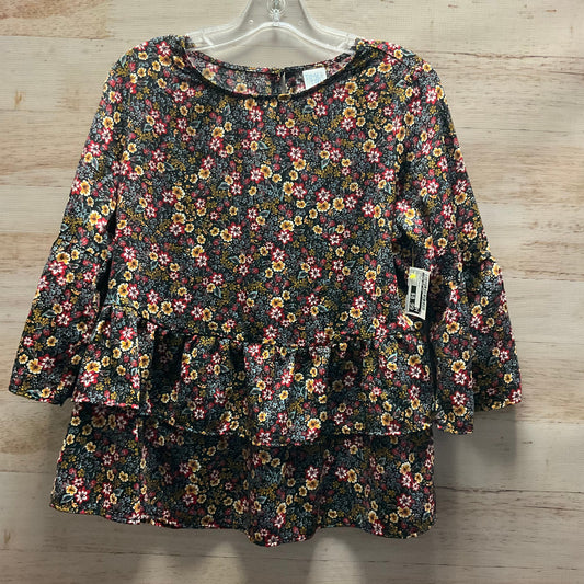 Top Long Sleeve By Time And Tru In Floral Print, Size: S