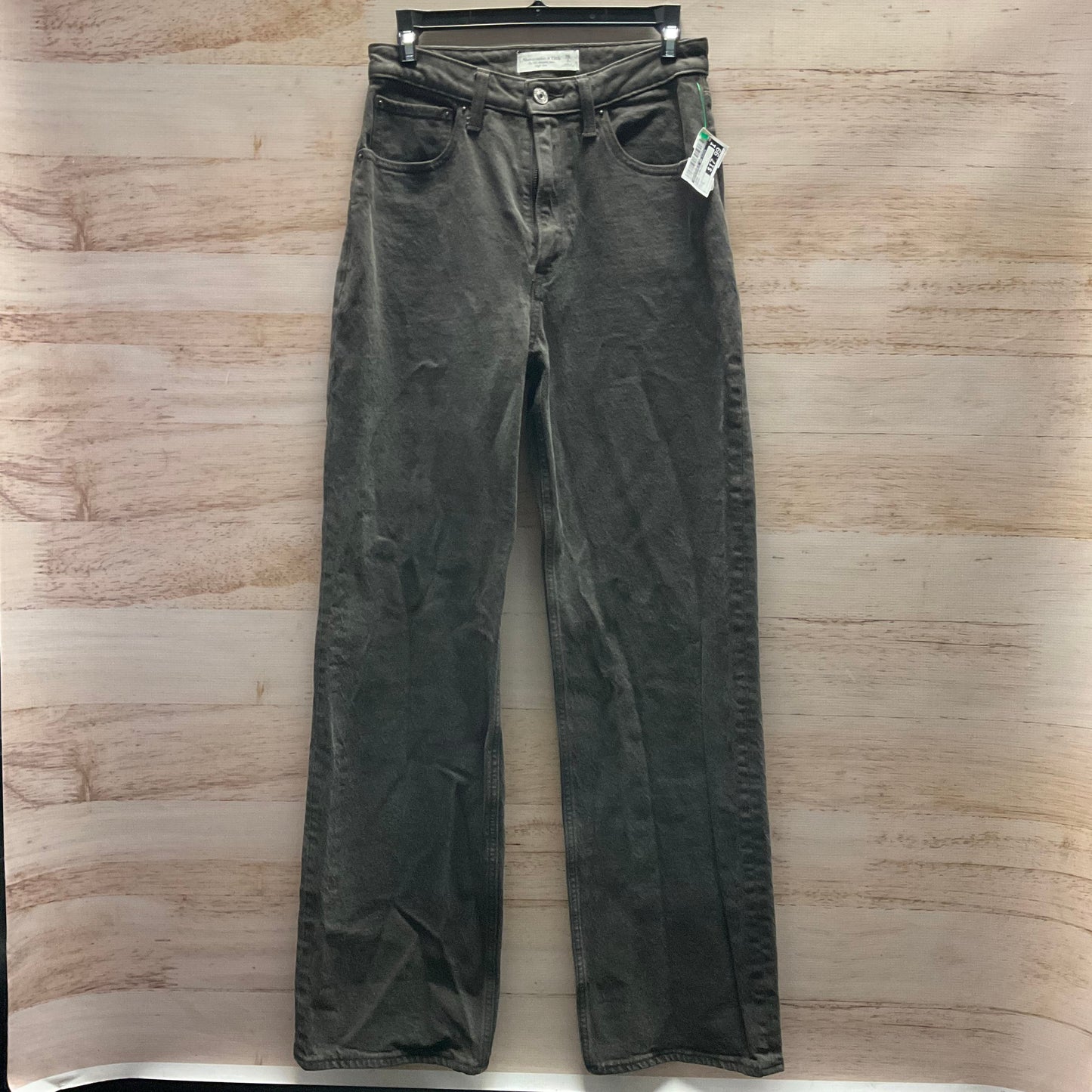 Jeans Straight By Abercrombie And Fitch In Brown, Size: 2