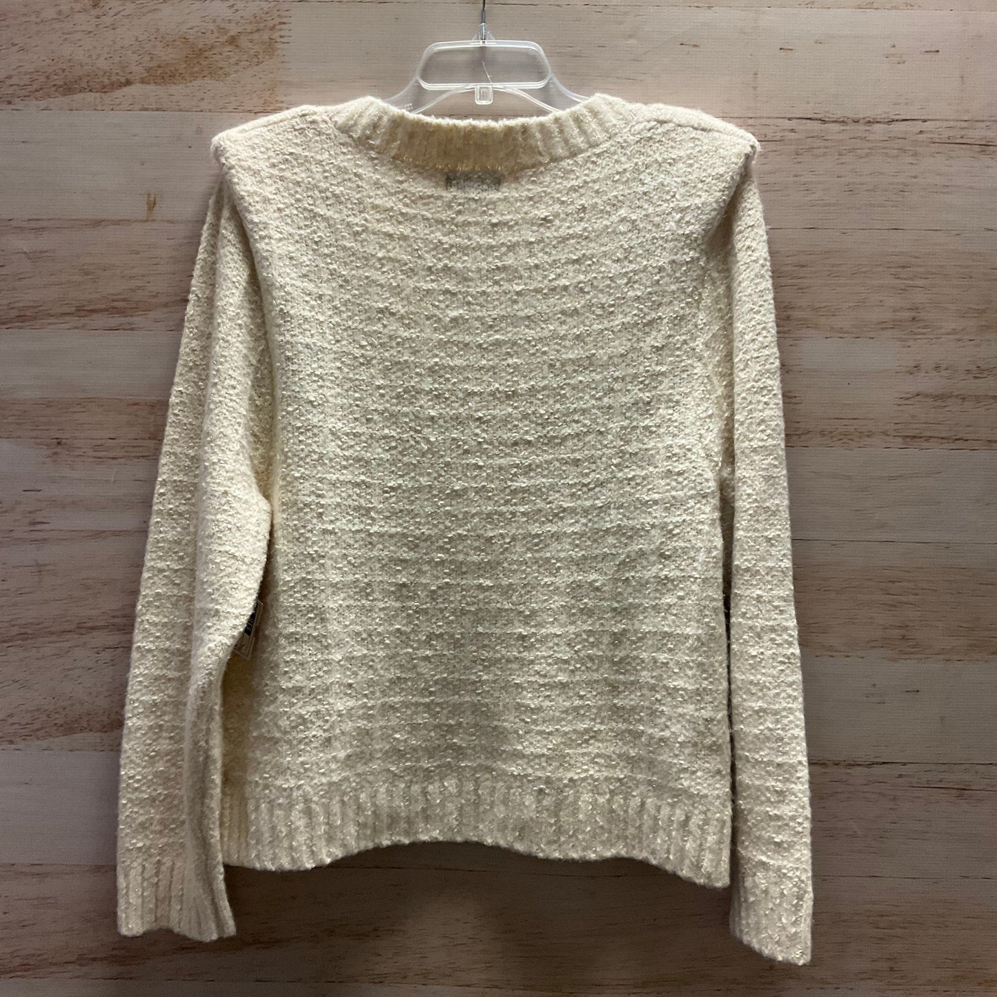 Sweater By Evereve In Cream, Size: L