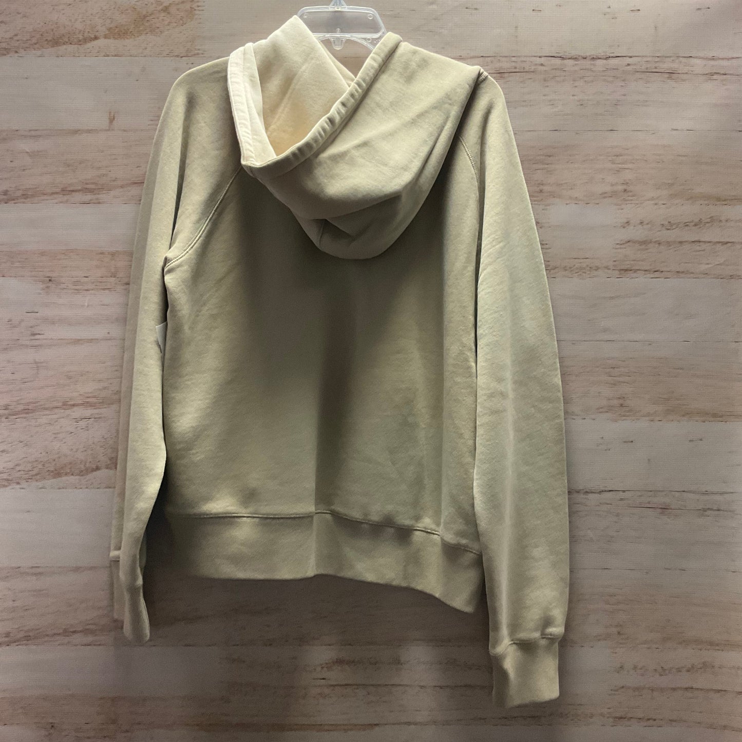 Sweatshirt Hoodie By Lucky Brand In Tan, Size: Xl