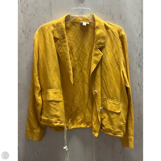 Blazer By J. Jill In Yellow, Size: S