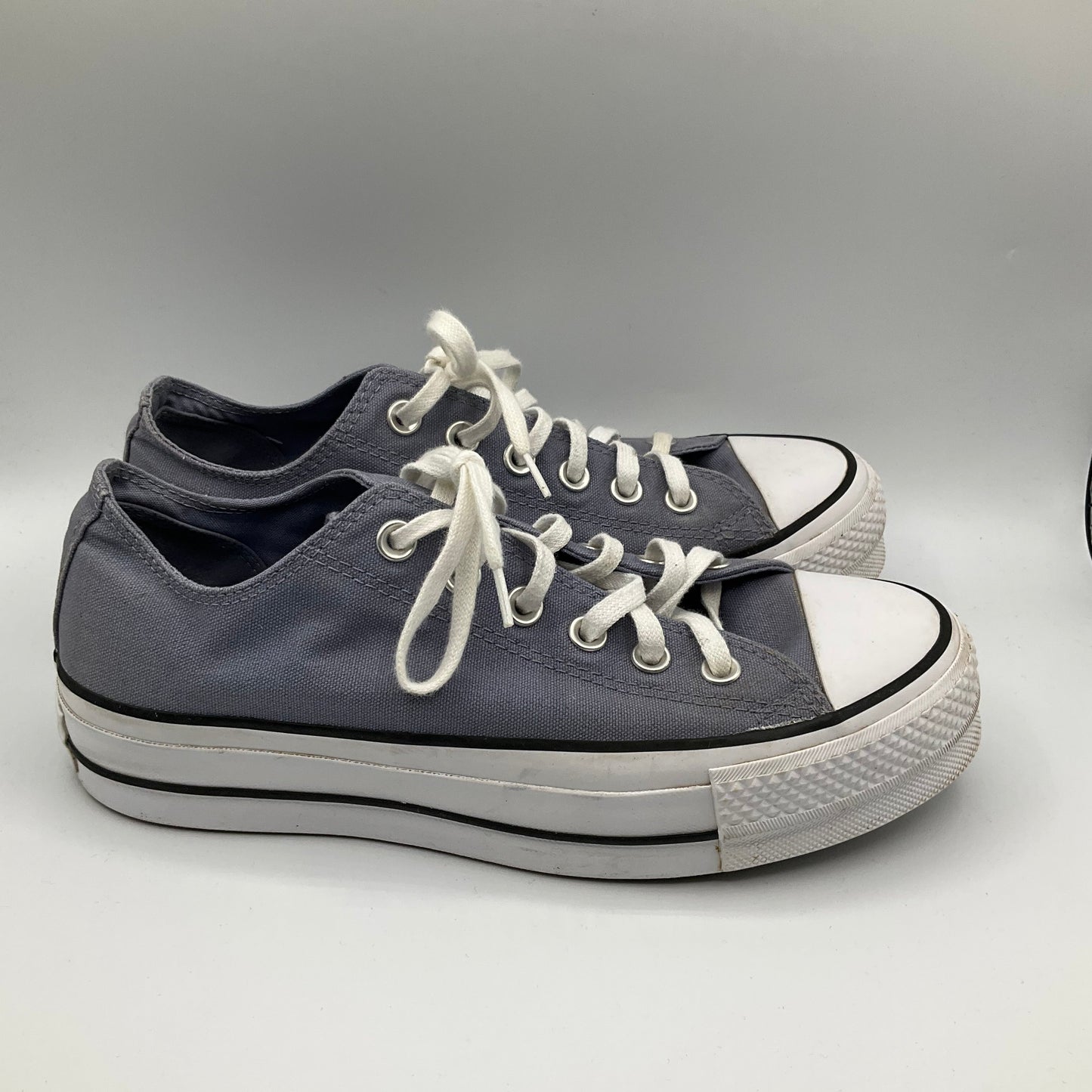 Shoes Sneakers Platform By Converse In Blue, Size: 8