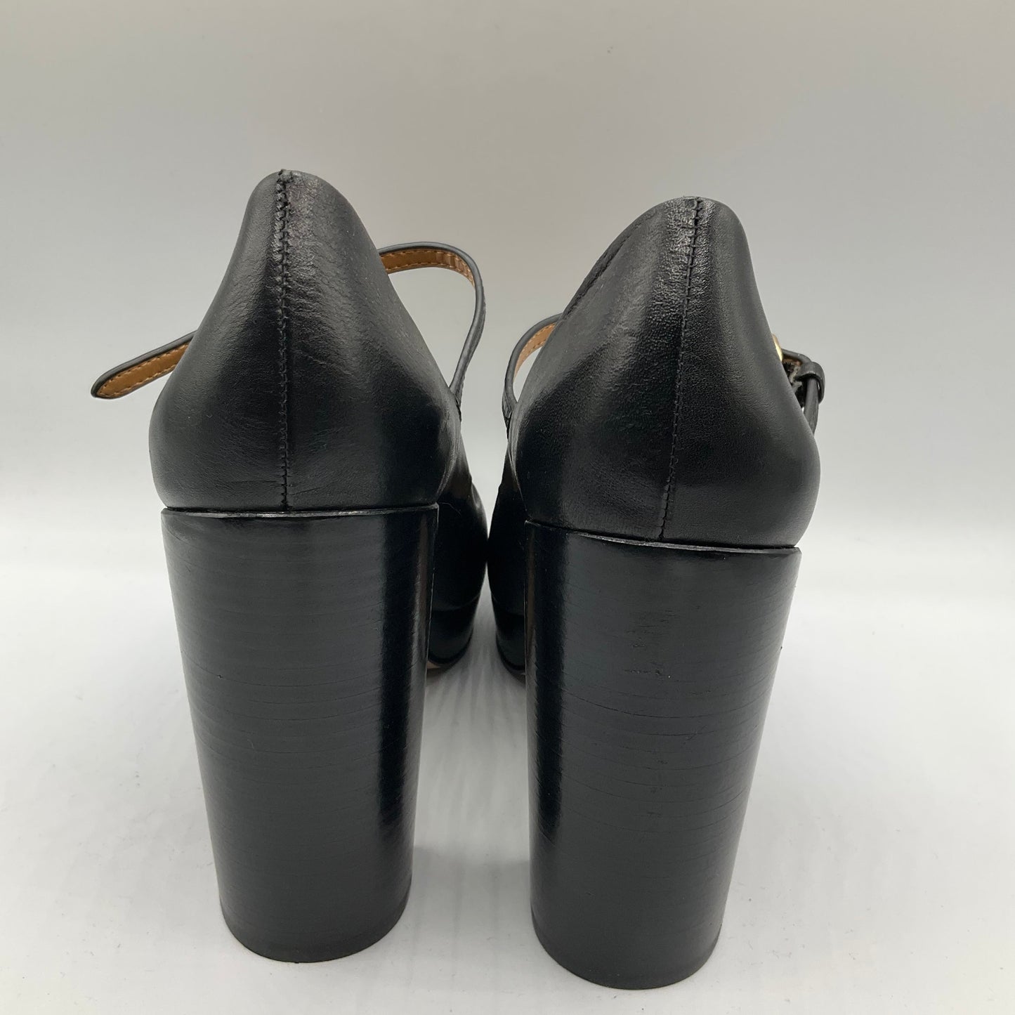 Shoes Heels Block By Coach In Black, Size: 8.5