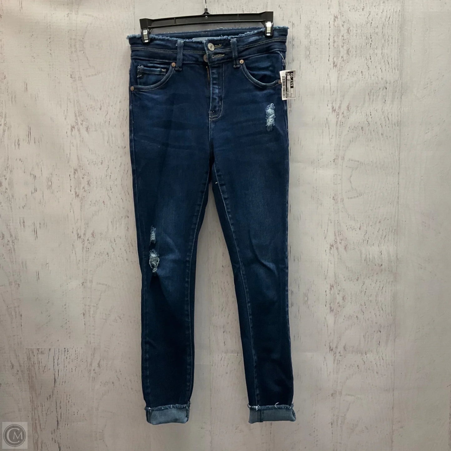 Jeans Skinny By Kancan In Blue Denim, Size: 2