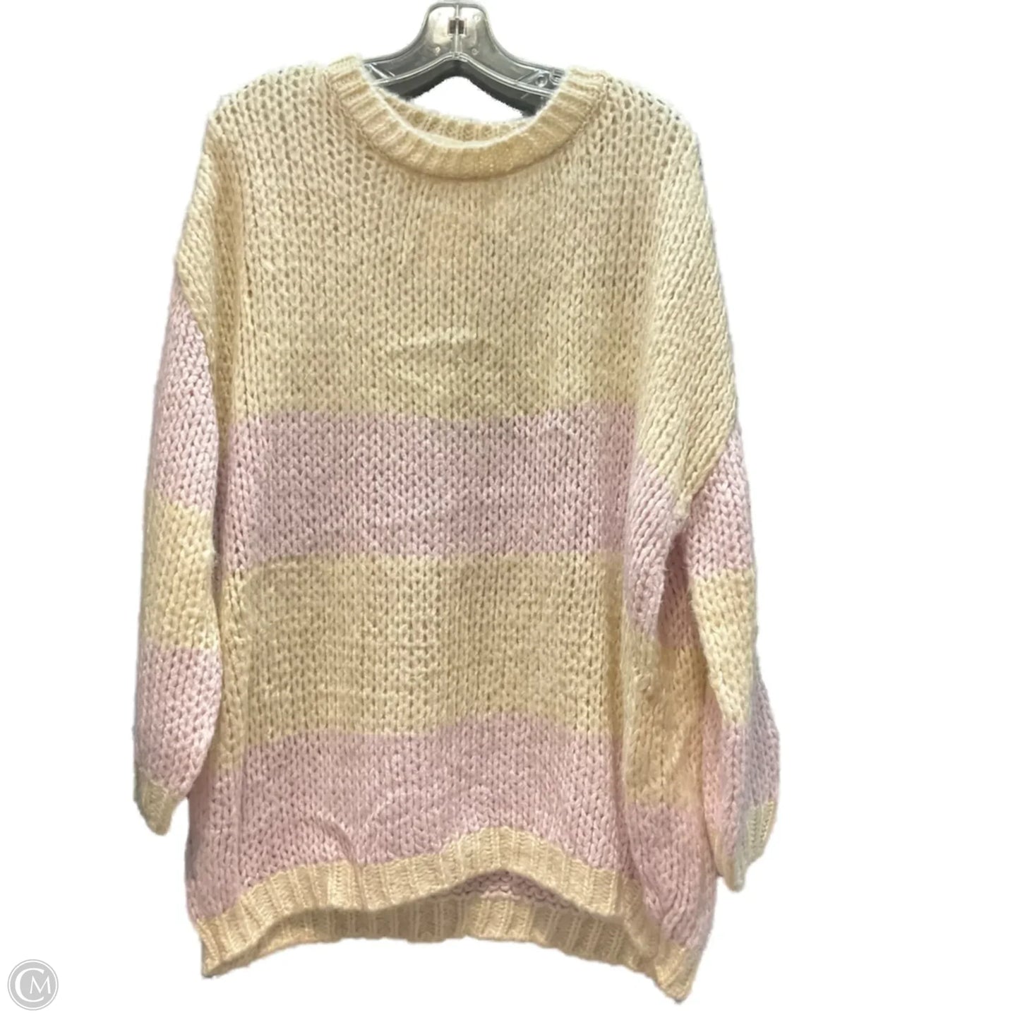 Sweater By Altard State In Striped Pattern, Size: L