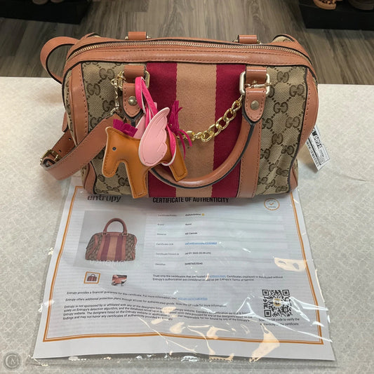 Crossbody Luxury Designer By Gucci, Size: Medium