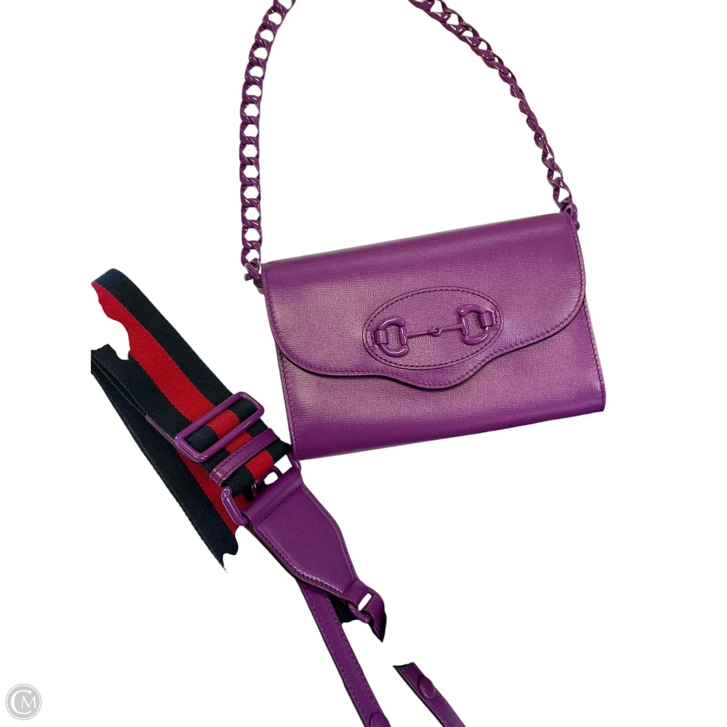 Crossbody Luxury Designer By Gucci, Size: Small